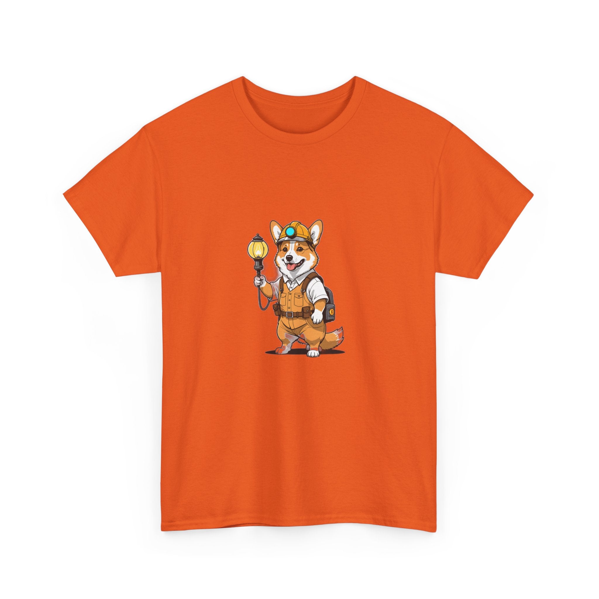 Corgi Caught Lantern — Unisex T-Shirt