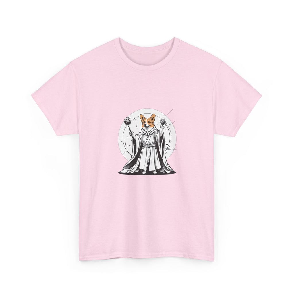 Corgi Points to the Cosmos — Unisex T-Shirt