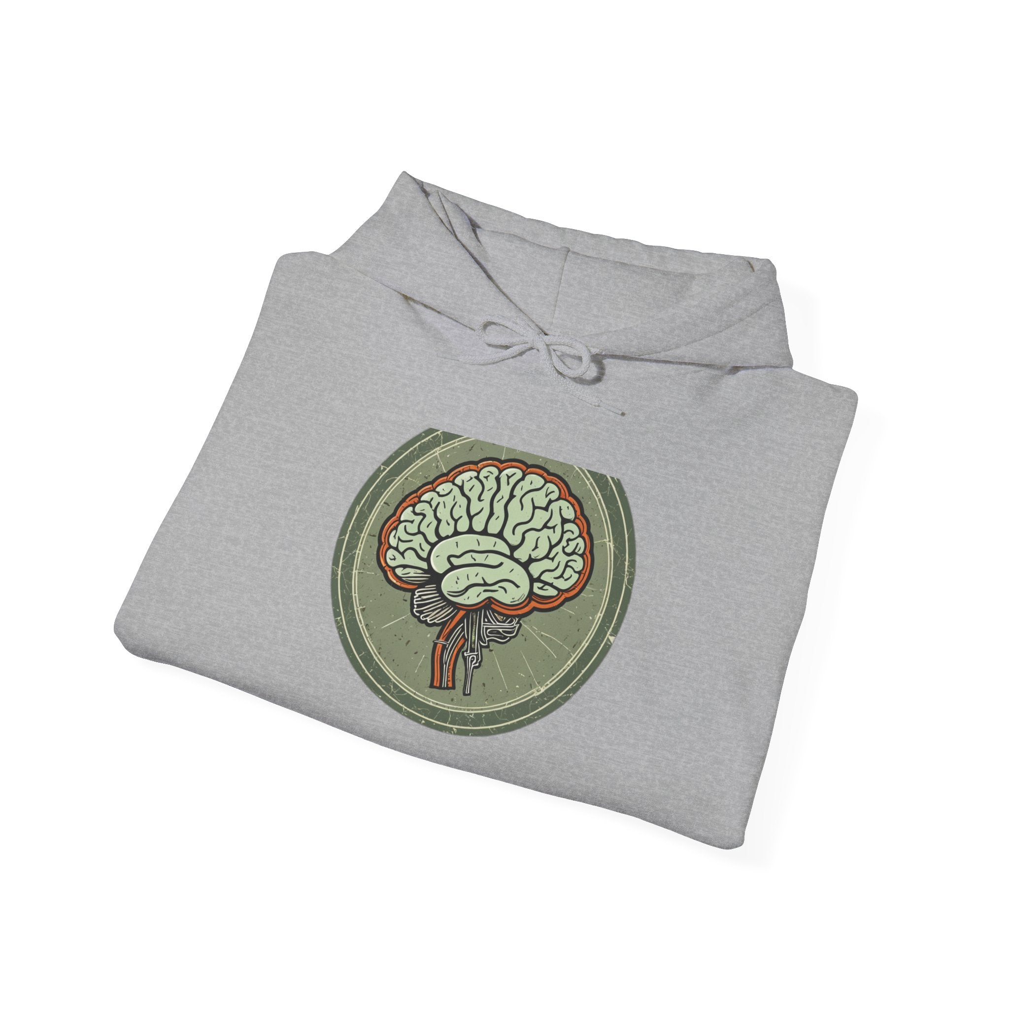Unhinged Brain Tee — Unisex Hoodie