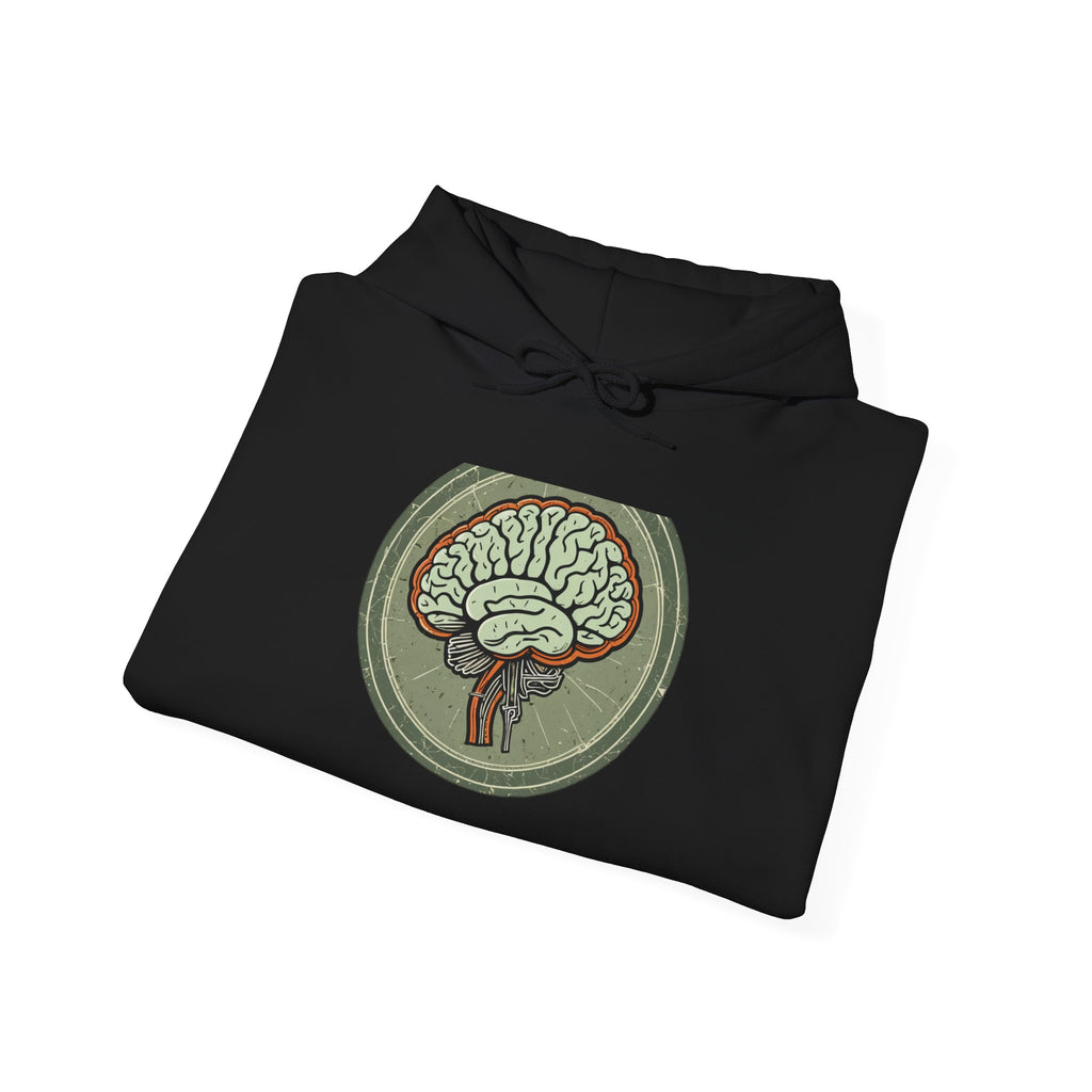 Unhinged Brain Tee — Unisex Hoodie