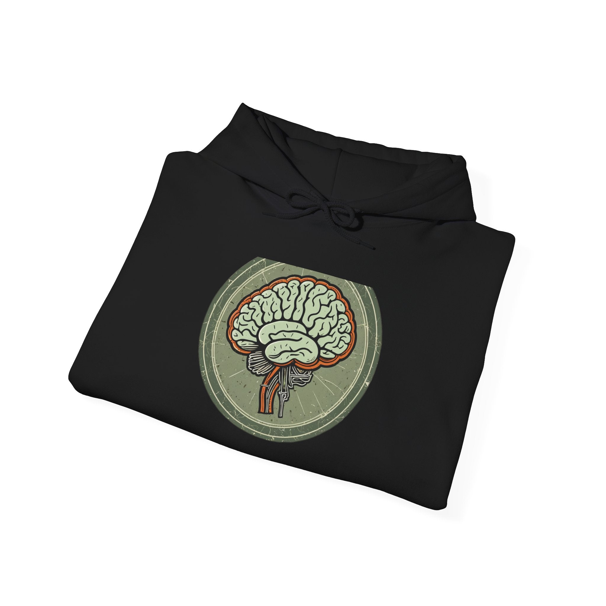 Unhinged Brain Tee — Unisex Hoodie