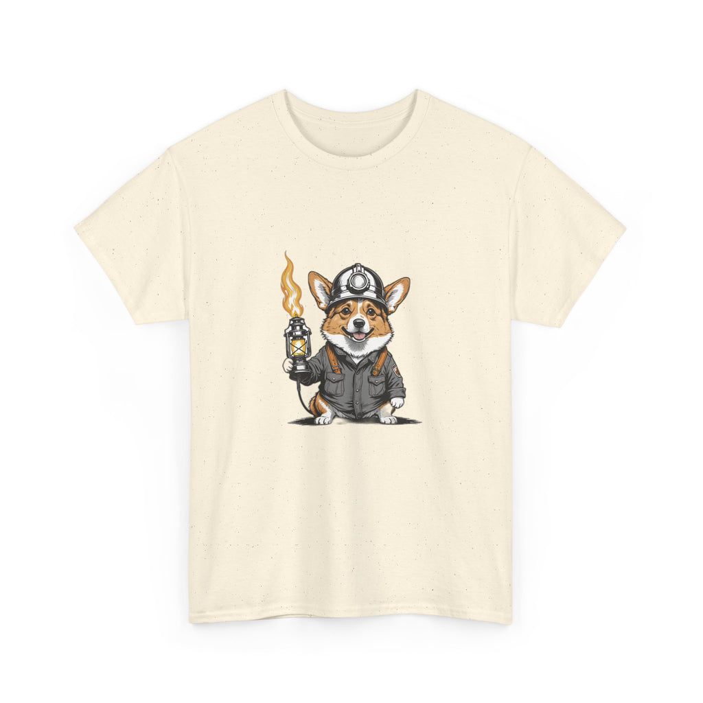 Corgi Miner's Helmet — Unisex T-Shirt