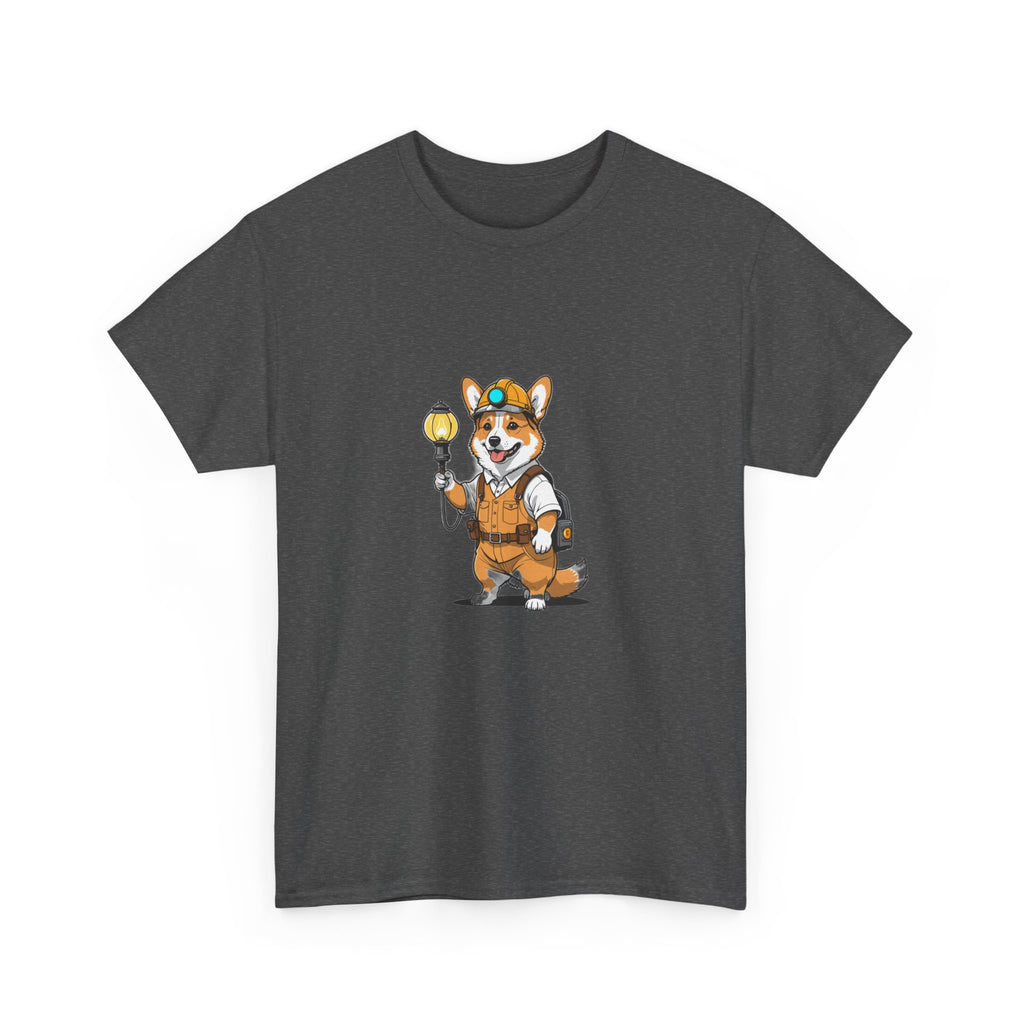 Corgi Caught Lantern — Unisex T-Shirt