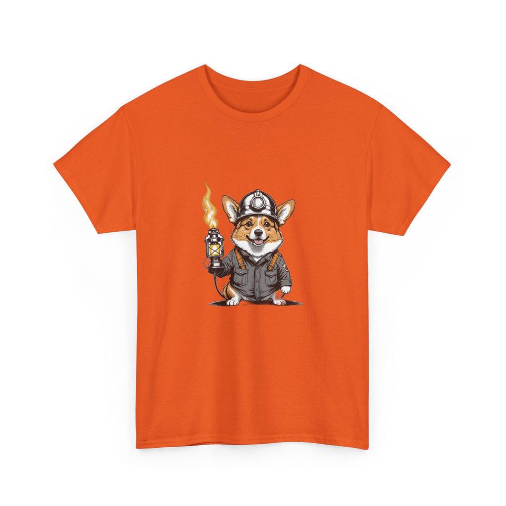 Corgi Miner's Helmet — Unisex T-Shirt