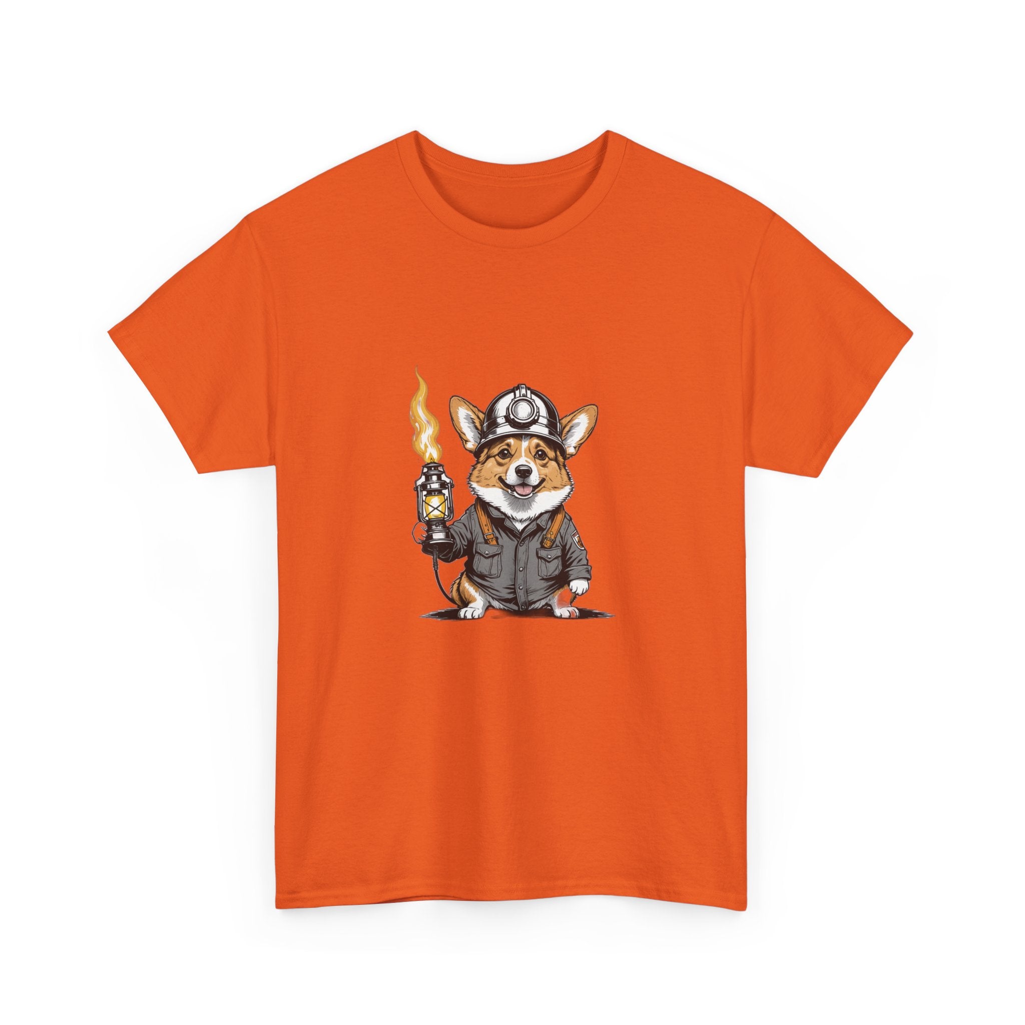 Corgi Miner's Helmet — Unisex T-Shirt