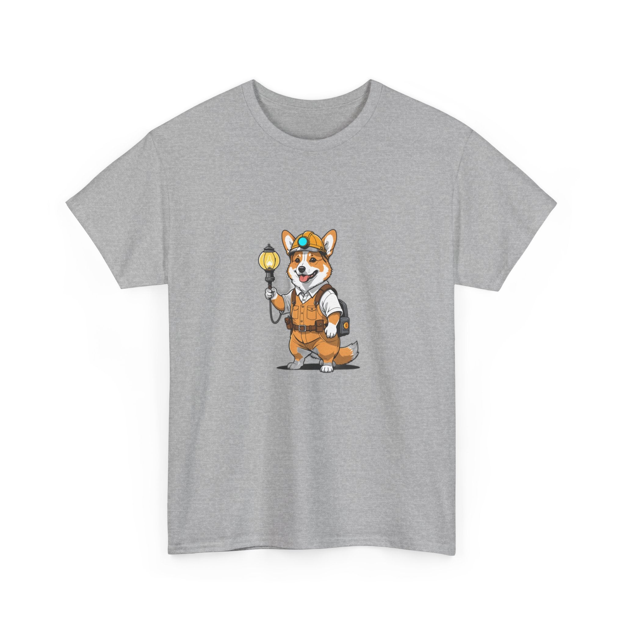 Corgi Caught Lantern — Unisex T-Shirt