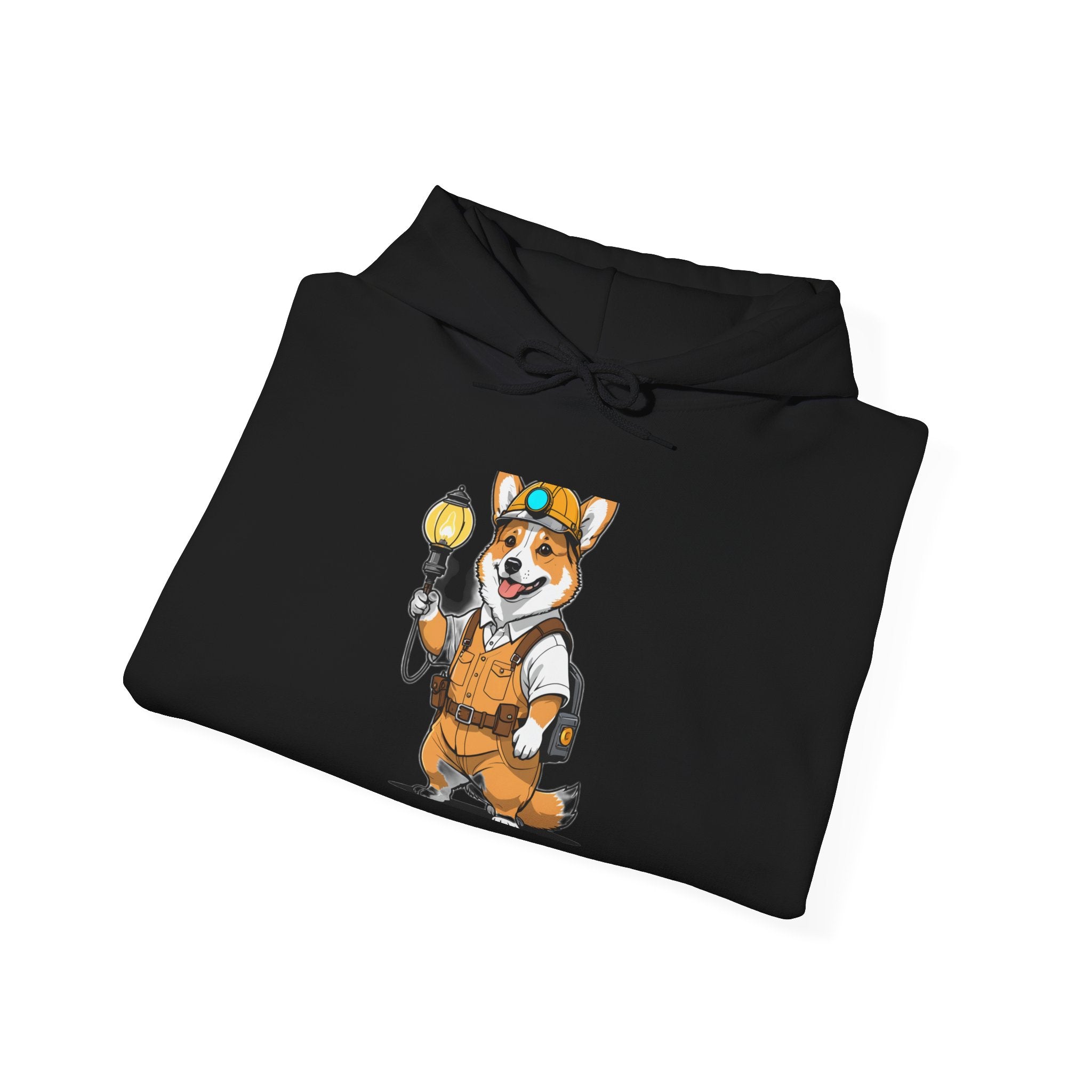 Corgi Caught Lantern — Unisex Hoodie