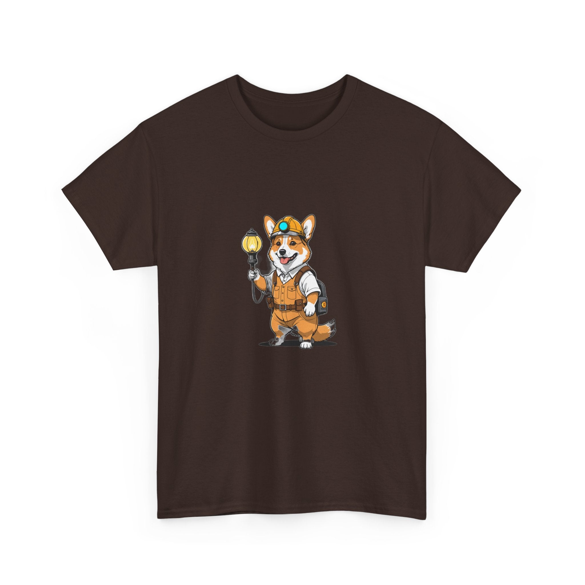 Corgi Caught Lantern — Unisex T-Shirt