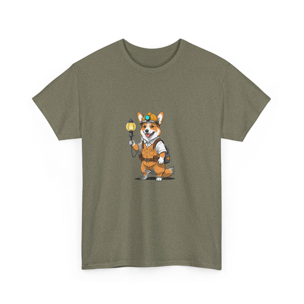 Corgi Caught Lantern — Unisex T-Shirt