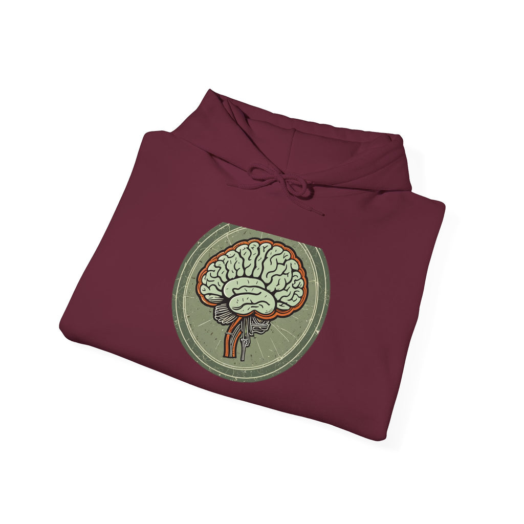 Unhinged Brain Tee — Unisex Hoodie