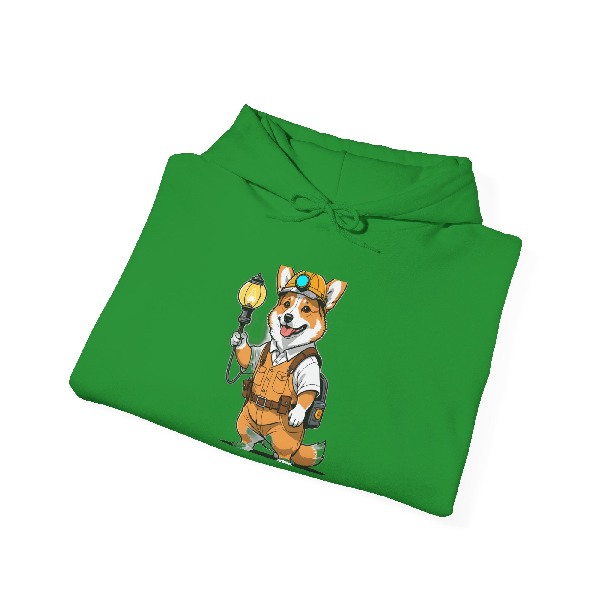 Corgi Caught Lantern — Unisex Hoodie