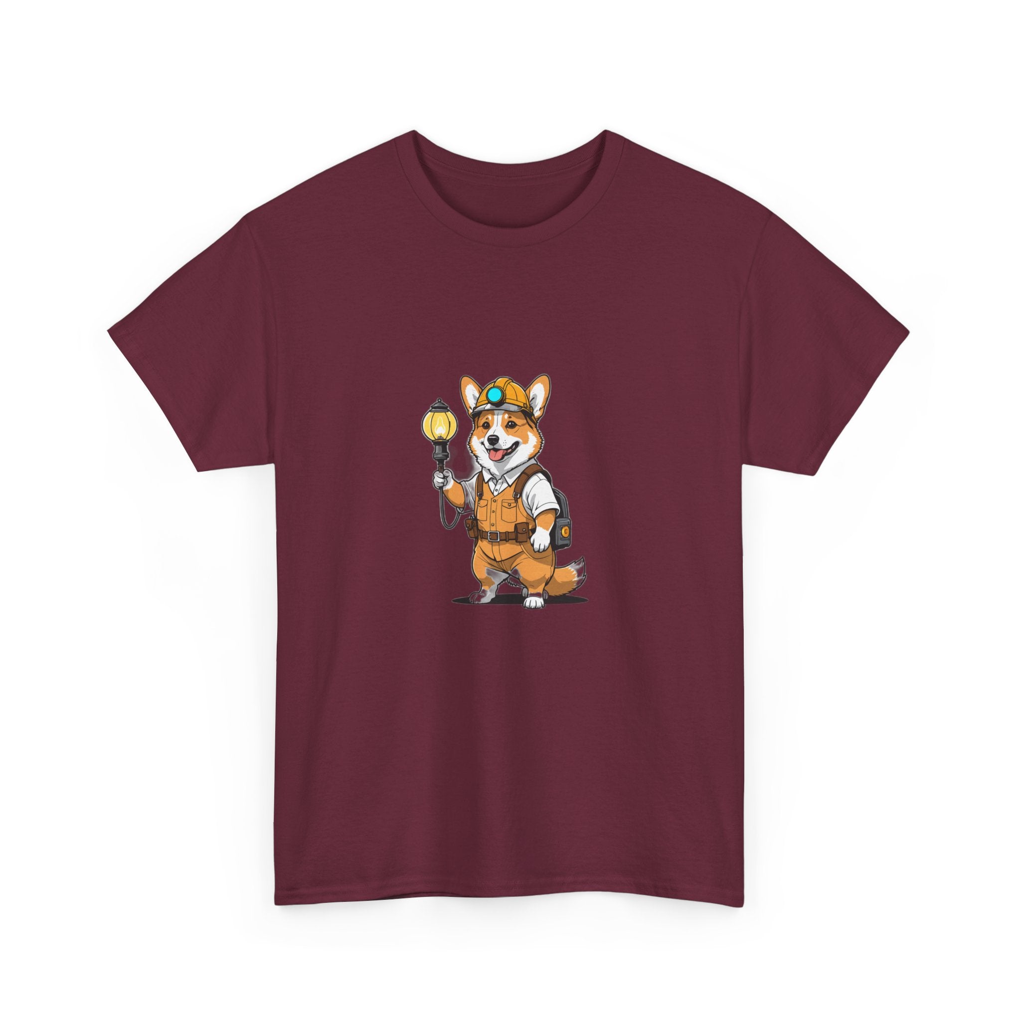 Corgi Caught Lantern — Unisex T-Shirt